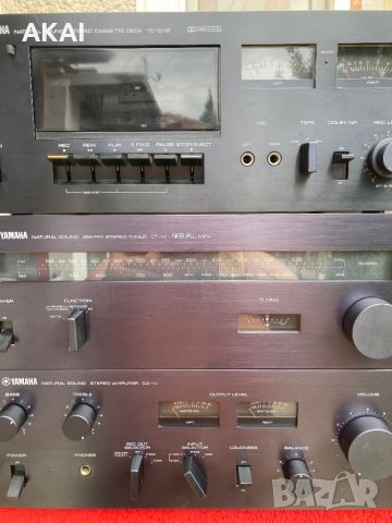 Сет YAMAHA CA-VI , CT-VI , TC-511B, снимка 14 - Ресийвъри, усилватели, смесителни пултове - 46809119