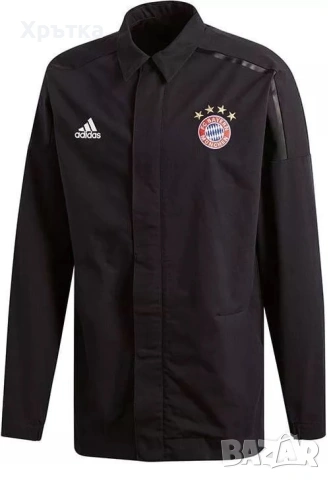 Adidas FC Bayern Munchen - Оригинално мъжко яке размер L-XL, снимка 2 - Якета - 53638148