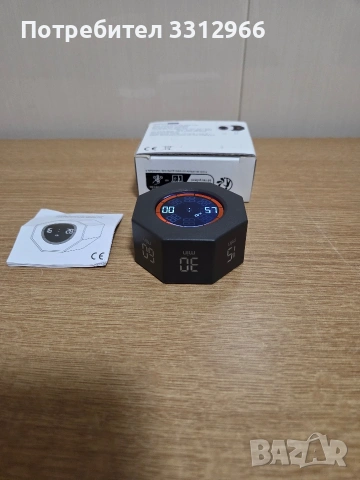 Куб таймер, въртящ се Pomodoro таймер, продуктивност на бюрото, с G сензор, снимка 2 - Друга електроника - 53816741