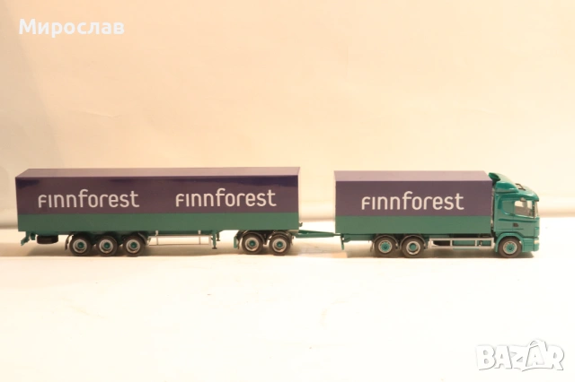 HERPA H0 1/87 SCANIA TIR АВТОВЛАК КАМИОН МОДЕЛ, снимка 7 - Колекции - 54225942