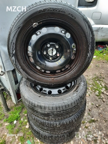 тенекиени джанти с гуми летни 