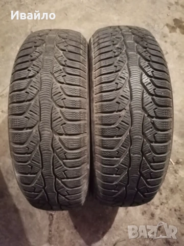 Продавам 2 броя зимни гуми 185.65.15 на 1 сезон дот 2019 Kleber 