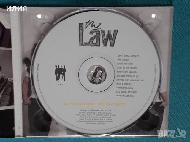 The Law – 2009 - A Measure Of Wealth(Indie Rock)(Digipak), снимка 4 - CD дискове - 45063314