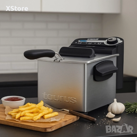 Фритюрник Taurus Professional 2 Plus, 2L, снимка 2 - Фритюрници - 52437326