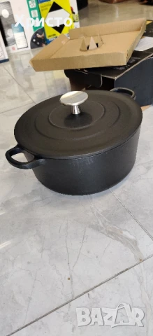 Чугунена тенджера Royal van Kempen & Begeer CC006516-001, 3.3L, 22см,, снимка 6 - Съдове за готвене - 51259757
