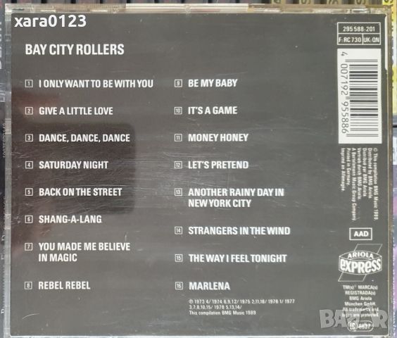 Bay City Rollers – Bay City Rollers, снимка 2 - CD дискове - 45448710
