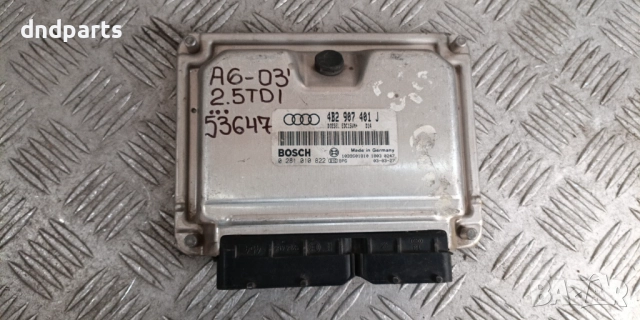 Компютър Audi A6 2.5TDI 2003г. 4B2907401J 0281010822	