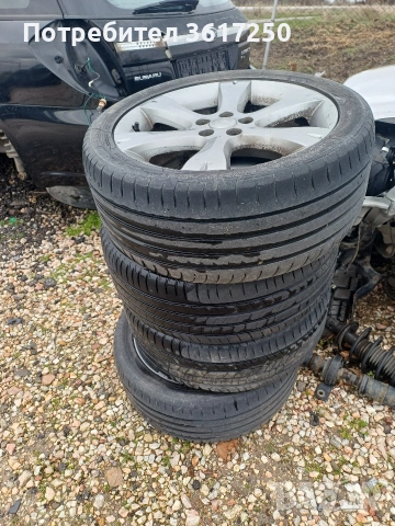 джанти за субаро, снимка 2 - Гуми и джанти - 53518362