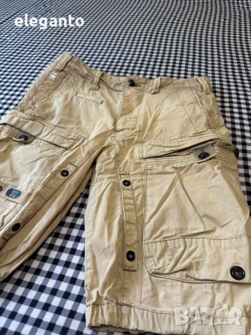 оригинални G-Star RAW Cargo Rock мъжи къси панталон размер 31/М, снимка 5 - Панталони - 46658406