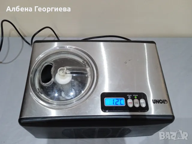 Иноксова машина за сладолед UNOLD -150 W , снимка 11 - Кухненски роботи - 48844639