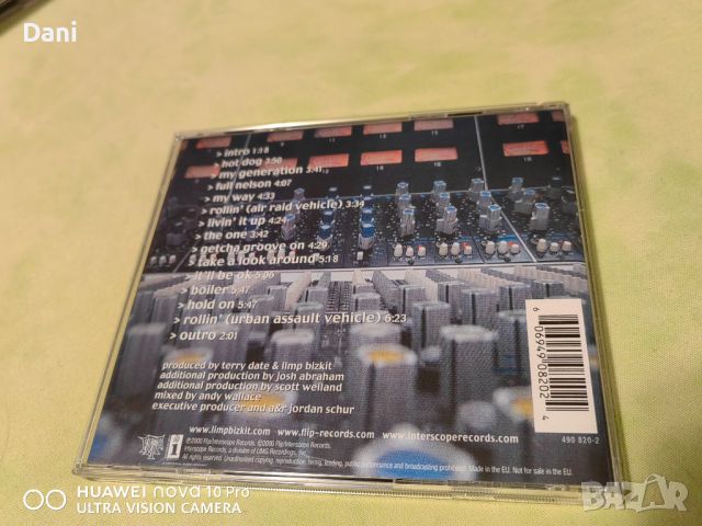 СД LIMP BIZKIT - руски лицензен - 15лв, снимка 4 - CD дискове - 45239005