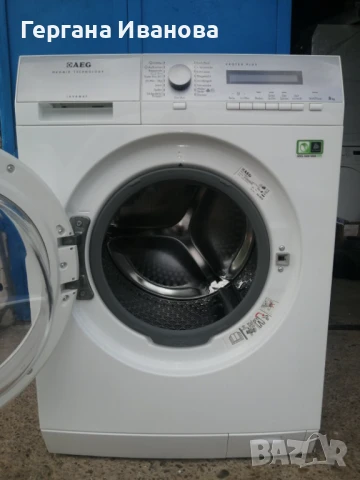 Пералня AEG 8 кг внос от Германия , снимка 6 - Перални - 50480221