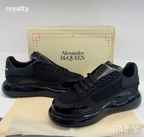 Alexander McQueen Нови Черни Мъжки Маратонки 40-44 Номер 