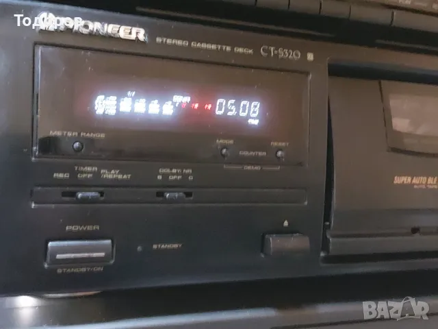 Pioneer CT-S320 двуглав касетъчен дек, снимка 1 - Декове - 47916196