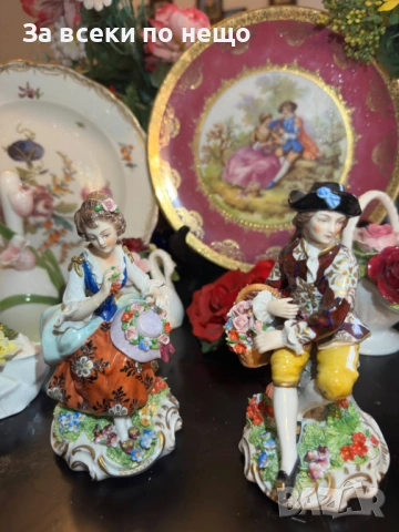 Внимание уникална красота, рядко красива немска продукция Код P2204, снимка 12 - Декорация за дома - 54198501