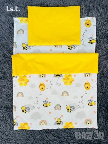 бебешки комплекти за количка или кошара. 