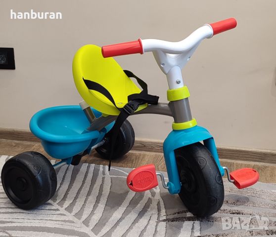 Smoby триколка с родителски контрол, снимка 5 - Детски велосипеди, триколки и коли - 46059808