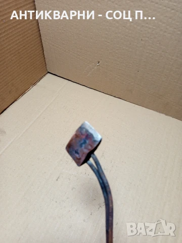 Стар Ръчно Изработен Цигански Поялник Тегло 0.230кг., снимка 7 - Антикварни и старинни предмети - 51379524