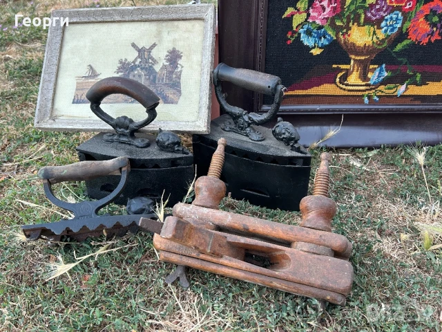 Стари неща за декорация на битов кът или механа