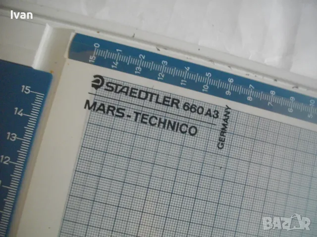 ФОРМАТ А3 НОВА НЕМСКА ПРОФЕСИОНАЛНА ЧЕРТОЖНА ДЪСКА ЗА ТЕХНИЧЕСКО ЧЕРТАНЕ ПЪЛЕН К-Т STAEDTLER 600 A3, снимка 9 - Други инструменти - 48241786