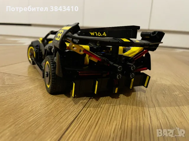 Lego Technic 42151 Болид Bugatti, снимка 7 - Конструктори - 48578081