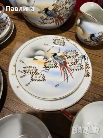 Японски порцеланов сервиз, снимка 7 - Сервизи - 53865670