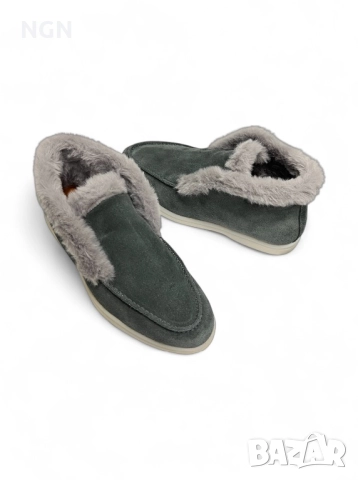 Тренд модел дизайнерски боти с пух LP 