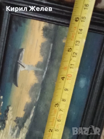 Малка картина в черна рамка 52460, снимка 5 - Картини - 52506673