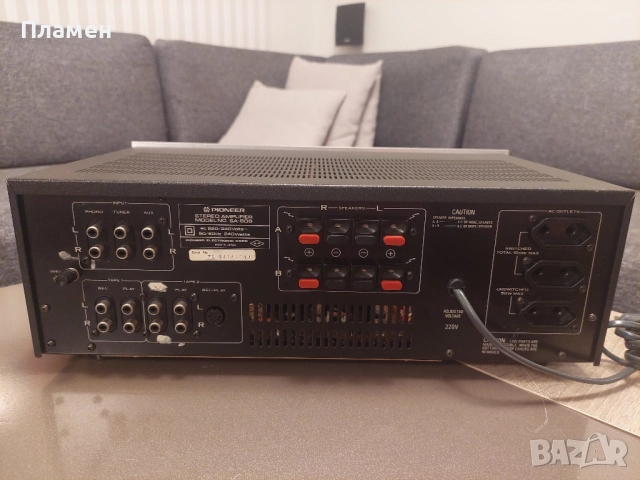 Pioneer SA-508 усилвател, снимка 6 - Ресийвъри, усилватели, смесителни пултове - 51967911