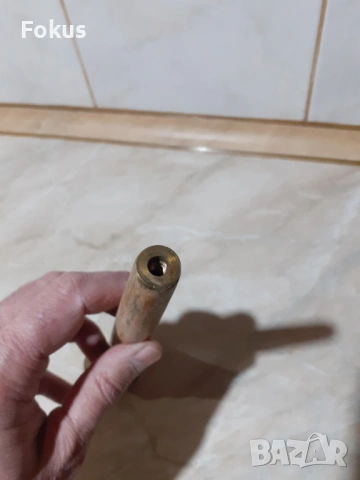 Стара дръжка за бастун или чадър бронз куче глава, снимка 3 - Антикварни и старинни предмети - 53291612