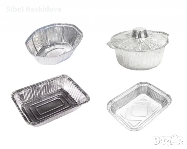Еднократни алуминиеви форми за готвене – разнообразие от варианти за всяко ястие, снимка 1