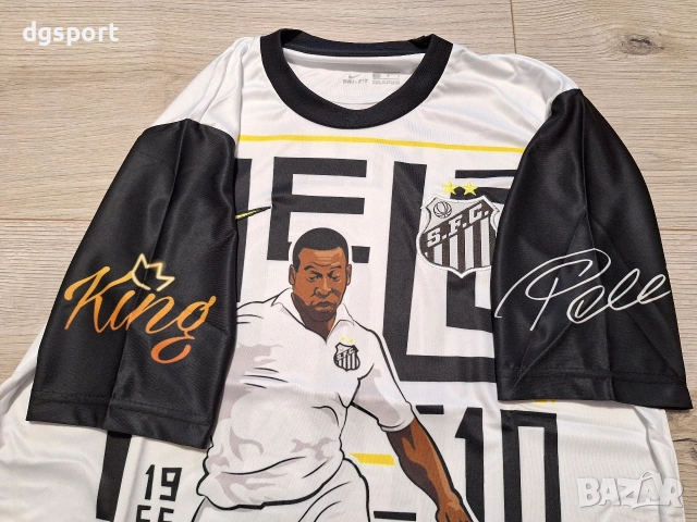 Футболна фланелка на Пеле#Сантош#специално издание!, снимка 3 - Футбол - 52692271