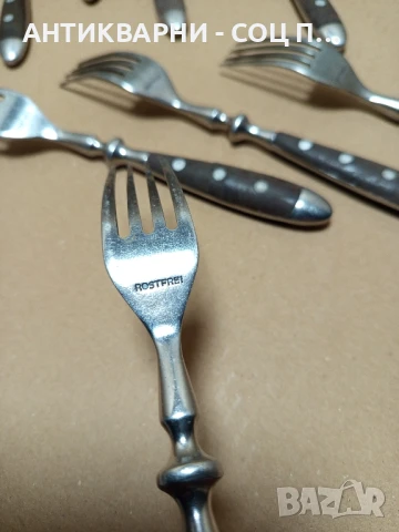 Комплект Стари Маркови Лъжици С Вилици., снимка 6 - Антикварни и старинни предмети - 50967383