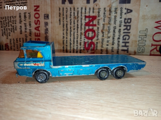 Стара количка K-21 Traktor Transporter.Мачбокс