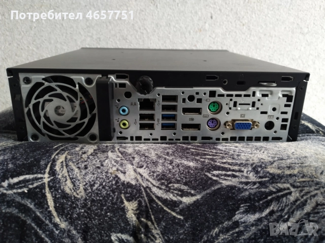 Компютър HP 800 G1 USDT I5-4590S 16GB 256GB SSD , снимка 4 - За дома - 52510353