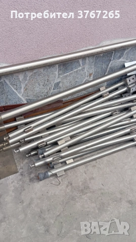 Парапет алуминий със стъкло , снимка 3 - Железария - 53929695