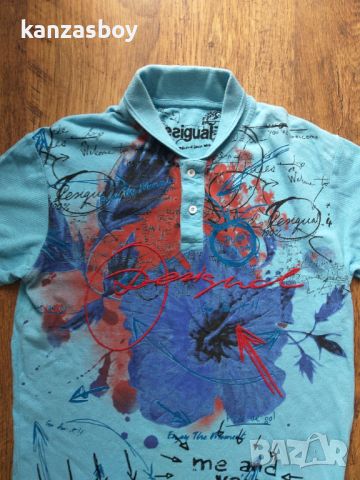 desigual - страхотна мъжка тениска , снимка 2 - Тениски - 45638427