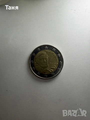 2 евро Хелмут Шмидт , снимка 2 - Нумизматика и бонистика - 53759017