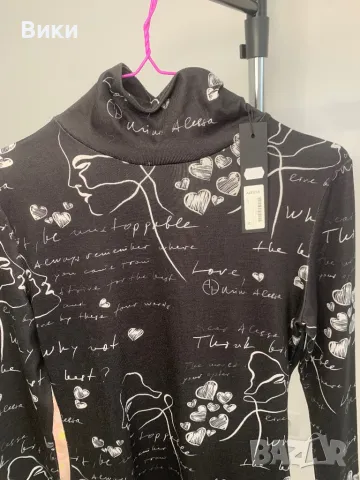 Алеса Alessa блуза нова с етикет в размер М, снимка 4 - Блузи с дълъг ръкав и пуловери - 50324306