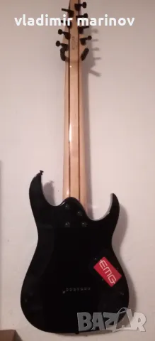 8 струнна електрическа китара Ibanez RG8L Black  за лява ръка, снимка 6 - Китари - 48198210