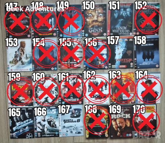 Екшън Филми DVD's - Оригинални Дискове на Английски Език - 5 лв/бр , снимка 8 - Екшън - 47015417