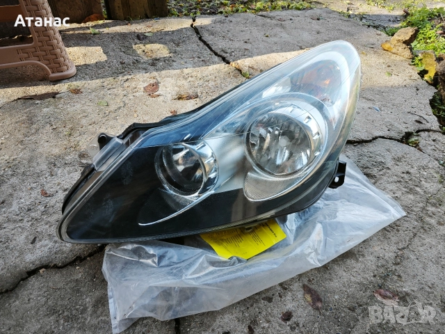 фар опел корса Д, десен 