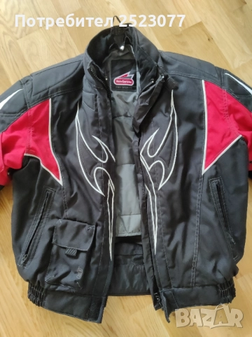 Яке за мотор Hein Gericke с подплата и протектори, снимка 2 - Якета - 52582772