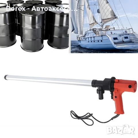 Електрическа помпа за масло 700W -  220V, снимка 6 - Аксесоари и консумативи - 53984895