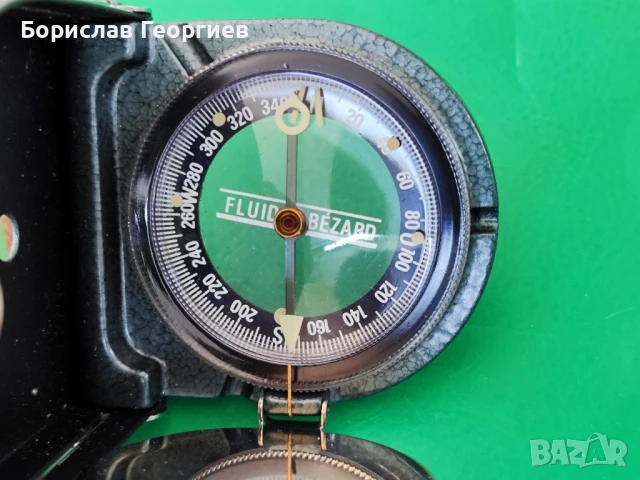 Стар компас Lufft Bezard Fluid, снимка 3 - Колекции - 50804723
