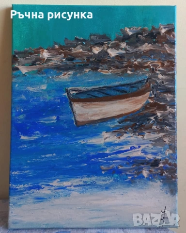 Авторски картини+ подарък порцеланова чаша , снимка 10 - Картини - 50269026