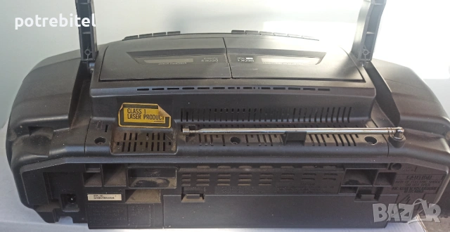 Двукасетъчен радиокасетофон PANASONIC RX -DT39 +CD , снимка 4 - Радиокасетофони, транзистори - 54117387