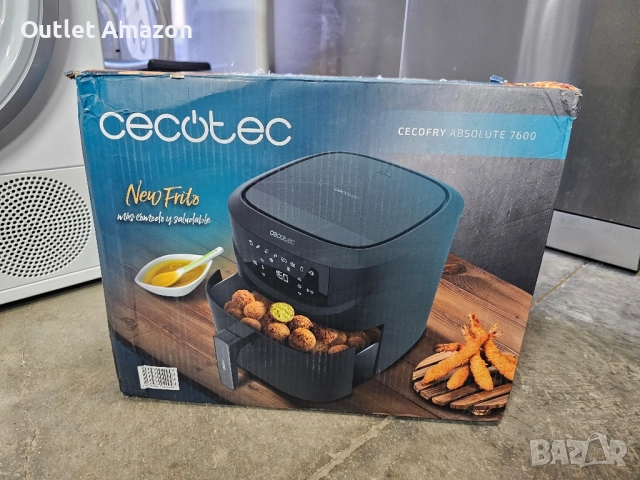 Фритюрник с горещ въздух, без мазнина Cecotec Cecofry Absolute 7600, снимка 7 - Фритюрници - 52161927