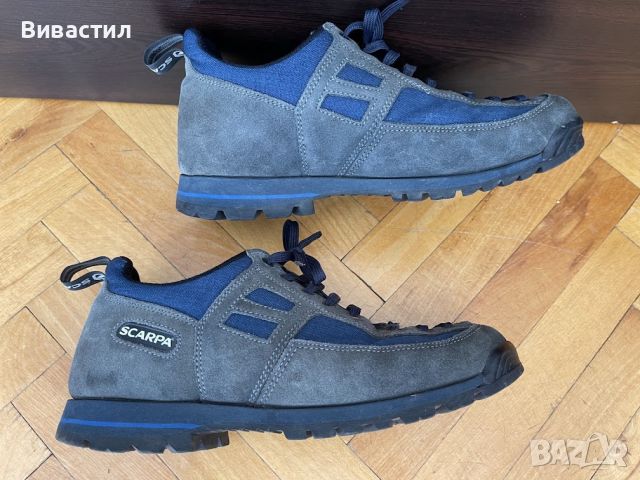 Обувки SCARPA №45 стелка 29см VIBRAM подметка от най-висок клас, снимка 8 - Ежедневни обувки - 45526764