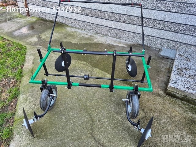 Мулчираща машина. Машина за полагане на мулчиращо фолио и капково., снимка 2 - Други машини и части - 53585835